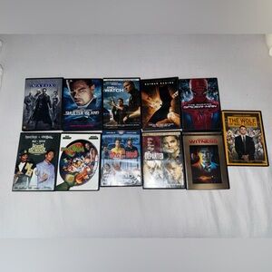 Bundle action drama crime suspense spider man Assorted DVD Movie Lot - Mixed